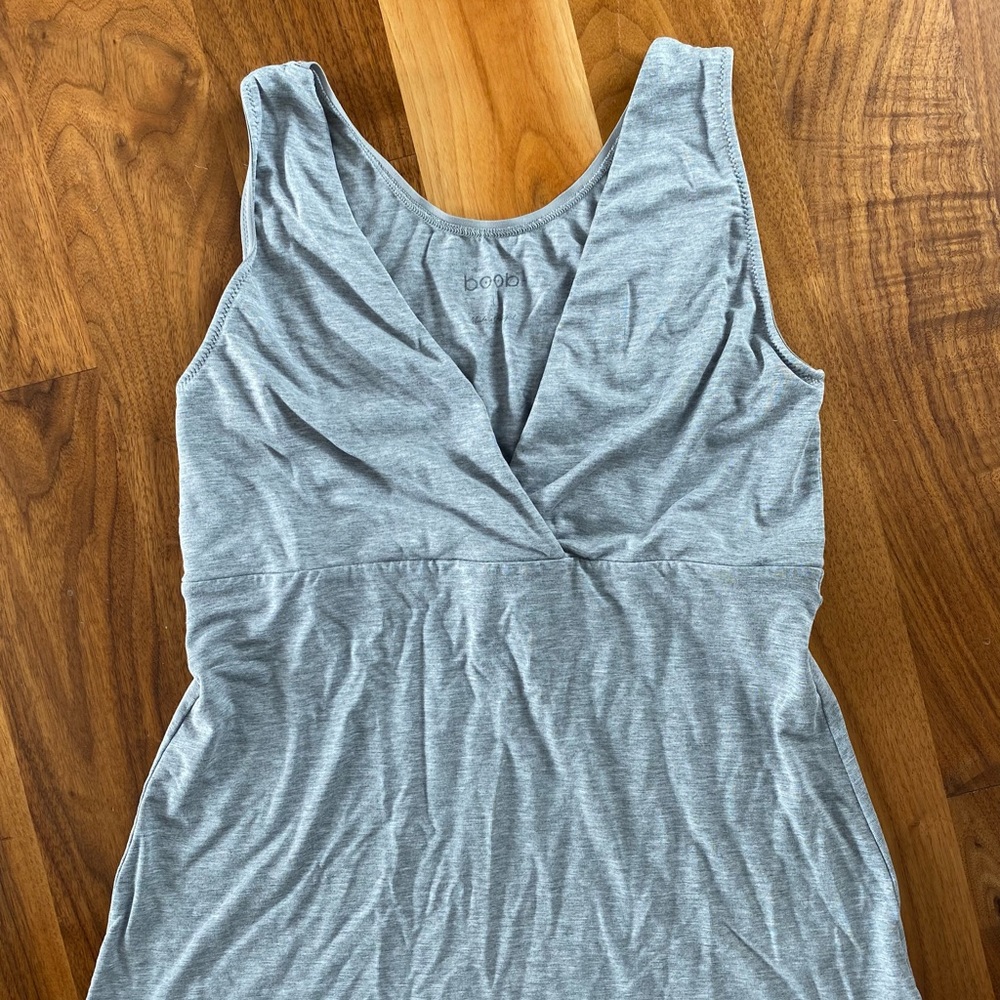 Boob Design v-neck nursing tank top